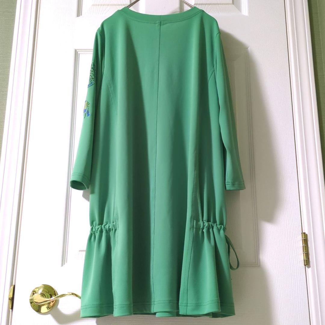 ◎未使用　TOKUKO 1er VOL　チュニック　お猿さん　馬さん　刺繍