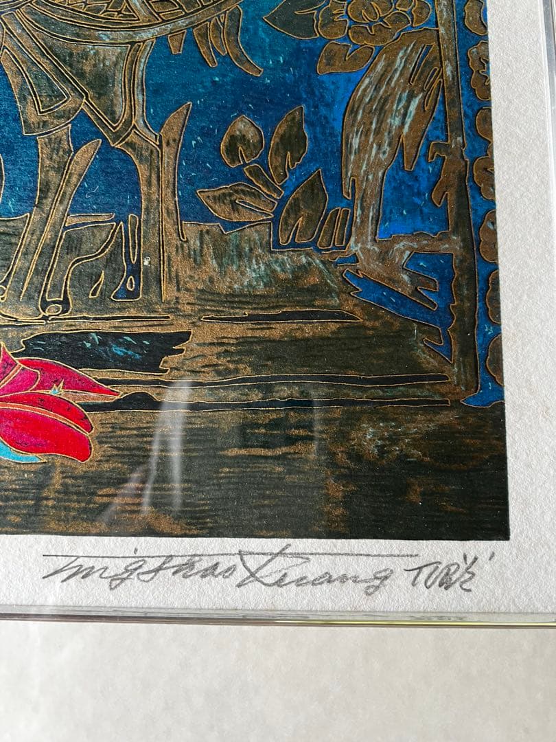 版画 女性の肖像 11/300