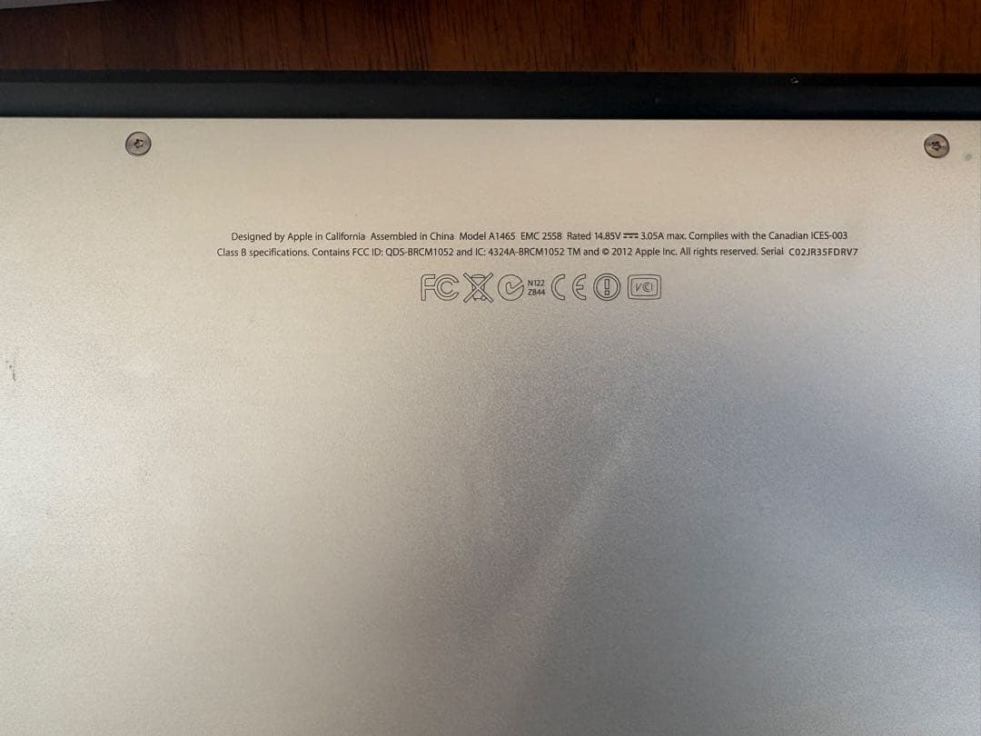 MacBook Air 11インチ シルバー