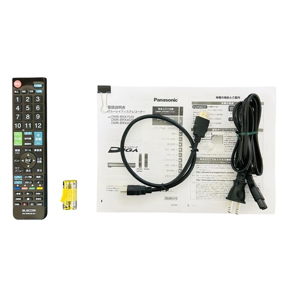 パナソニック 2TB 7チューナー DIGA DMR-BRX2020