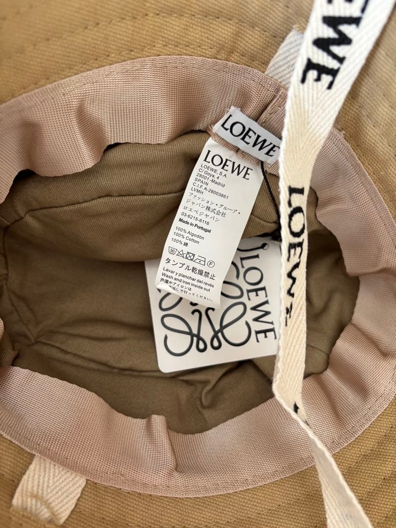 ロエベ フィッシャーマンハット　バケットハット