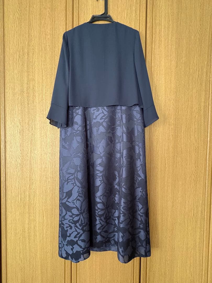 【美品】東京イギン　15号　ロングドレス　マザードレス　濃紺