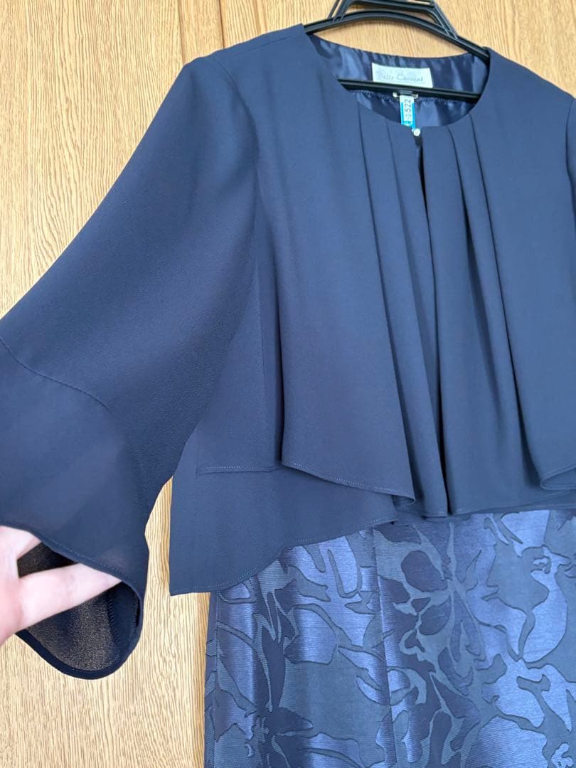 【美品】東京イギン　15号　ロングドレス　マザードレス　濃紺