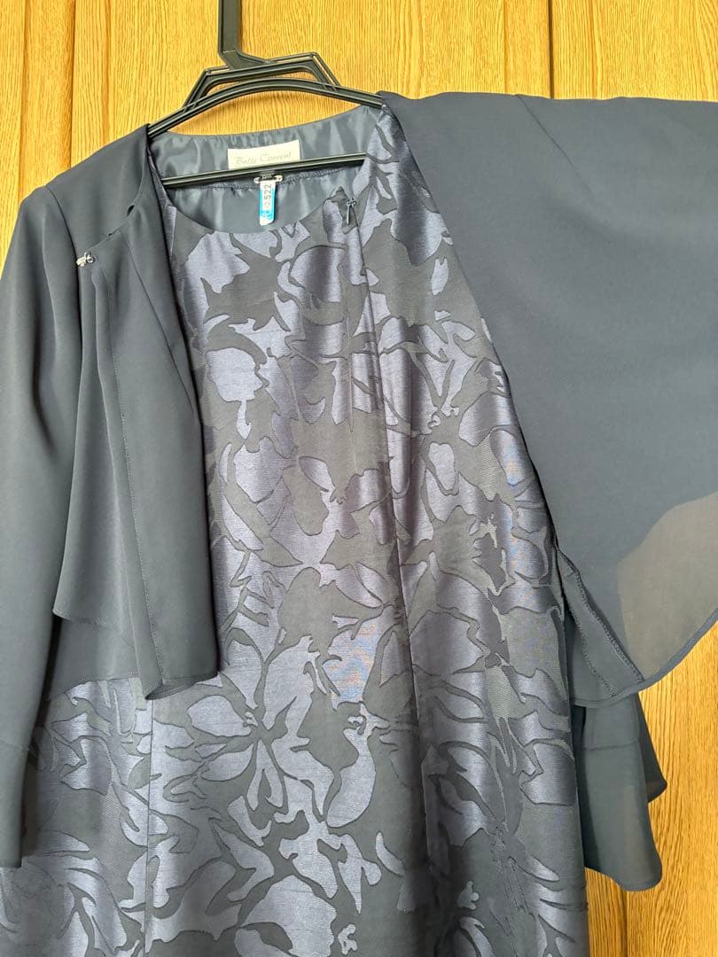 【美品】東京イギン　15号　ロングドレス　マザードレス　濃紺