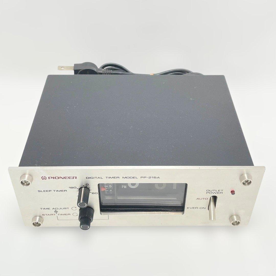 PIONEER パイオニア　デジタルタイマーPP-215A パタパタ式 送料無料