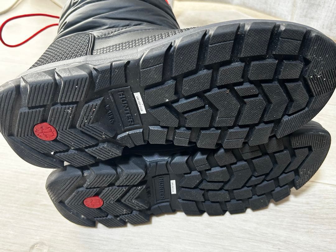 ◆最終お値下げ◆2回着用　HUNTER スノーブーツ　25㎝