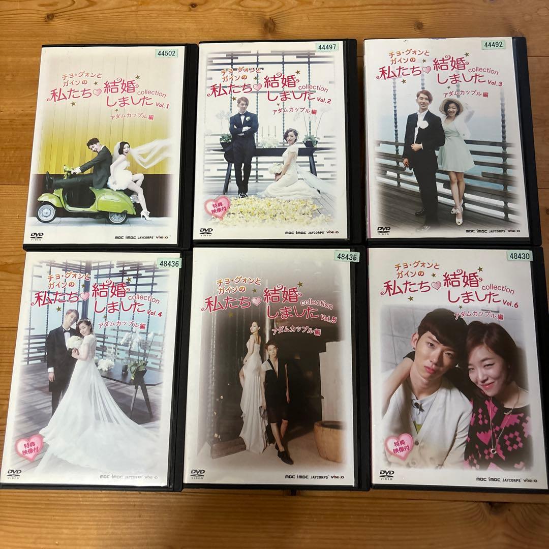 DVD 韓流 イ・ジャンウとウンジョンの私たち結婚しました　全20巻