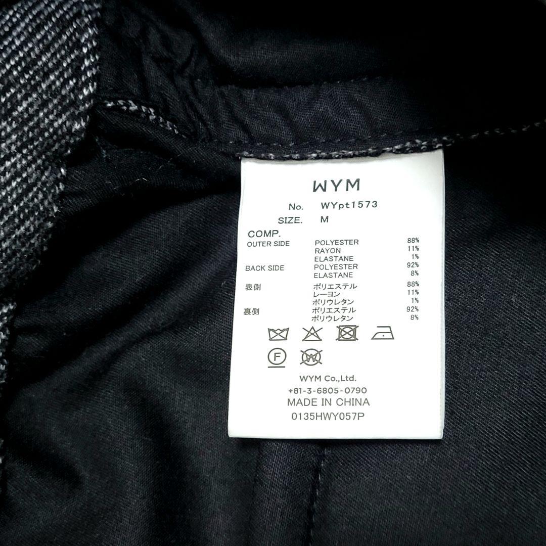 未使用 WYM DOUBLE-FACED DEEP TUCK BAGGY パンツ