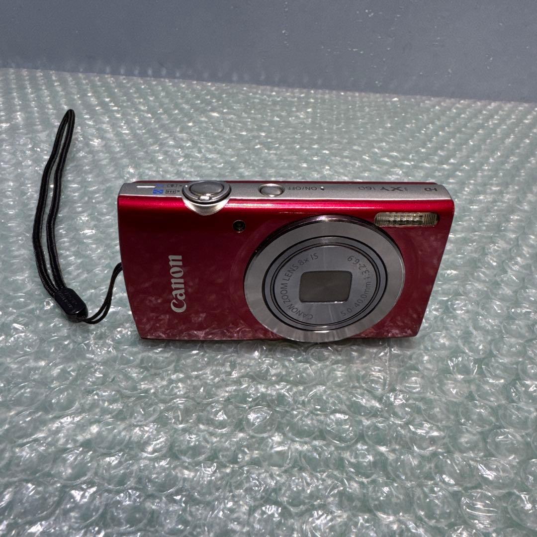 Canon IXY160 コンパクトデジタルカメラ　レッド