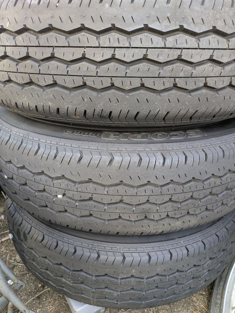 ハイエース純正ホイールセット 195/80R15 エコピア