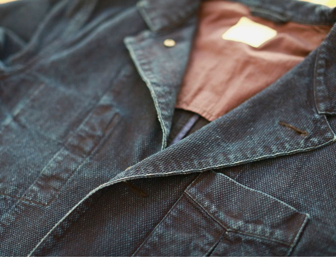 SOUNDMAN indigo jacket藍染め刺し子ジャケット