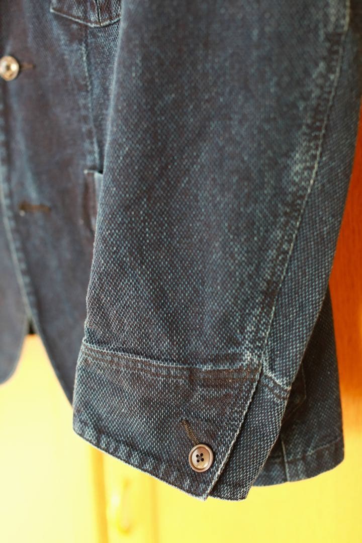 SOUNDMAN indigo jacket藍染め刺し子ジャケット