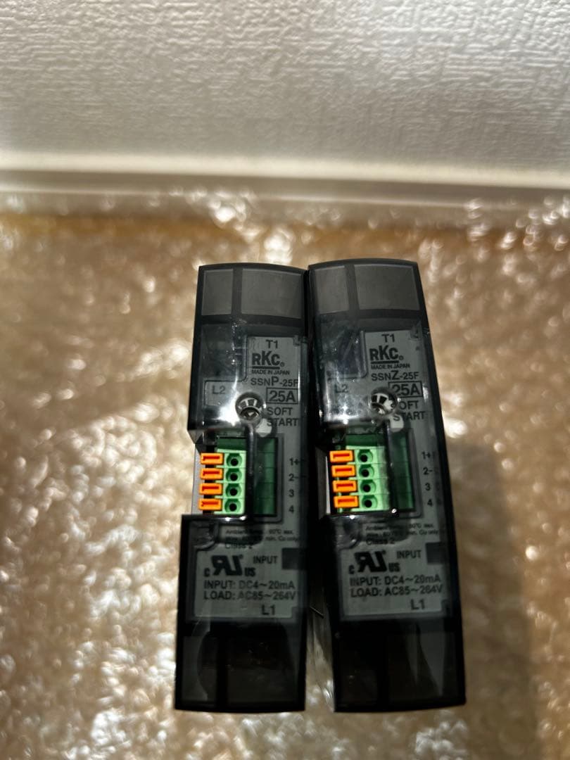 RKC SSNP-25F 単相電力調整器(2点セット)