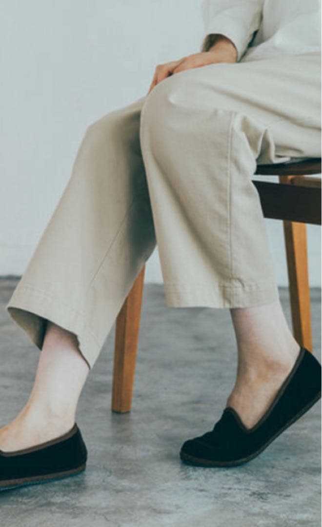 【未使用タグ付】GRANDMA MAMA DAUGHTER｜アンクルチノパンツ