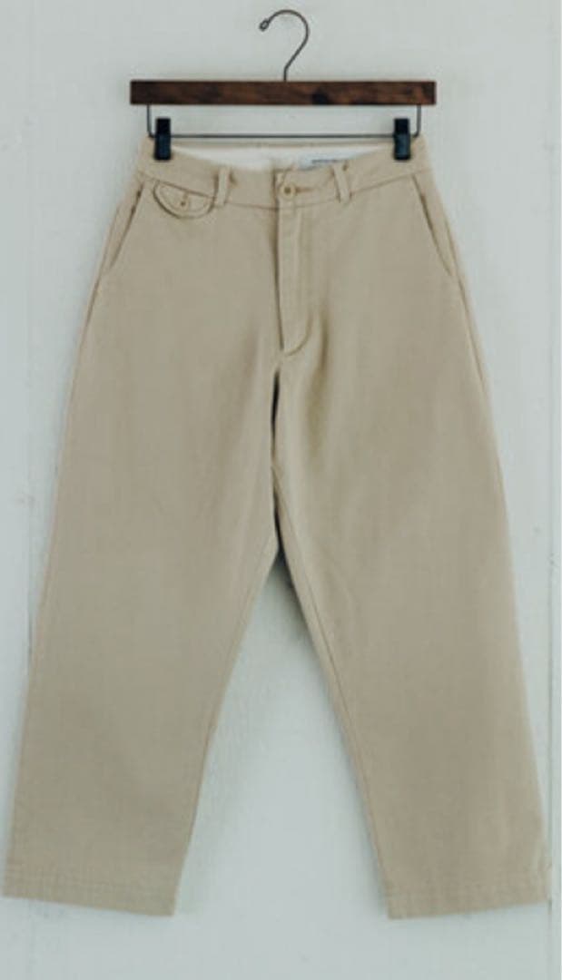 【未使用タグ付】GRANDMA MAMA DAUGHTER｜アンクルチノパンツ