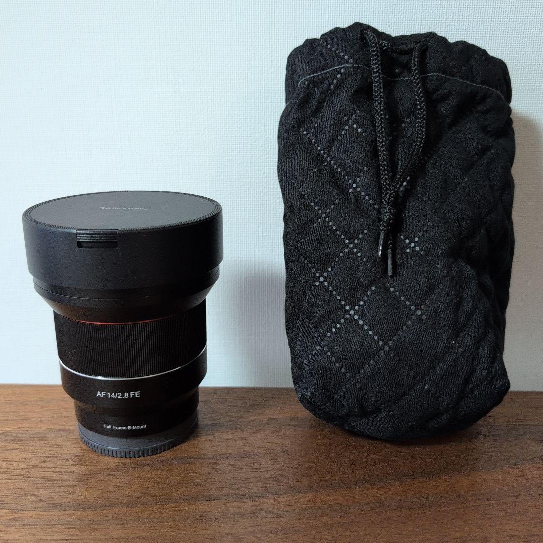 美品 SAMYANG AF14mm F2.8 FE SONY E マウント