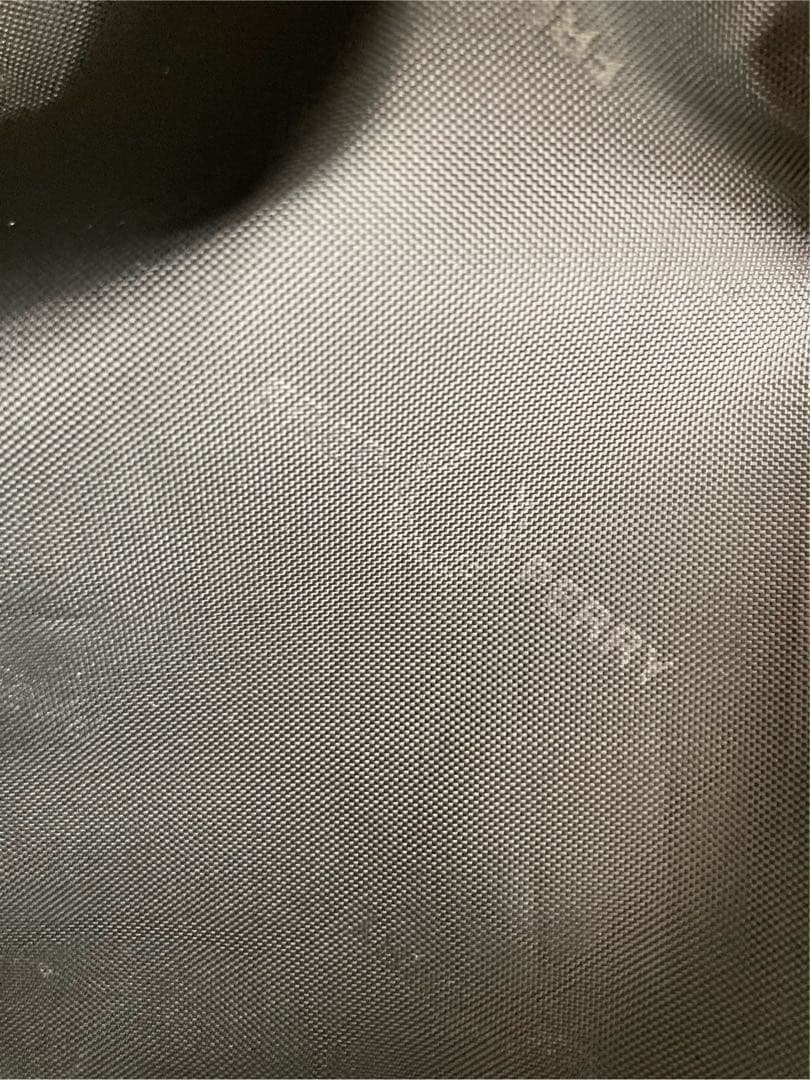 かんぺフレッドペリー　2way ドラム・ボストンバッグ　ブラック×ホワイト