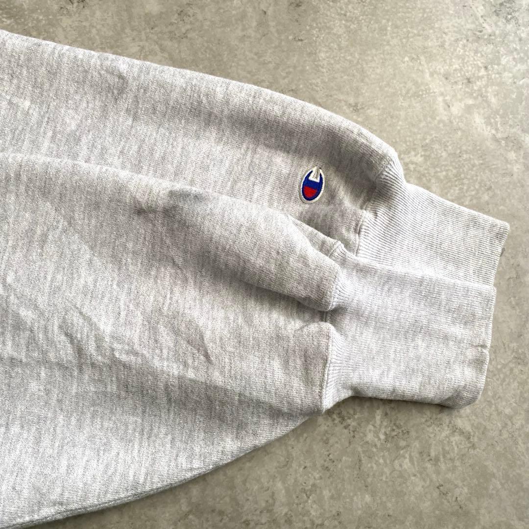 デッドストック90sチャンピオンMITリバースウィーブLグレー