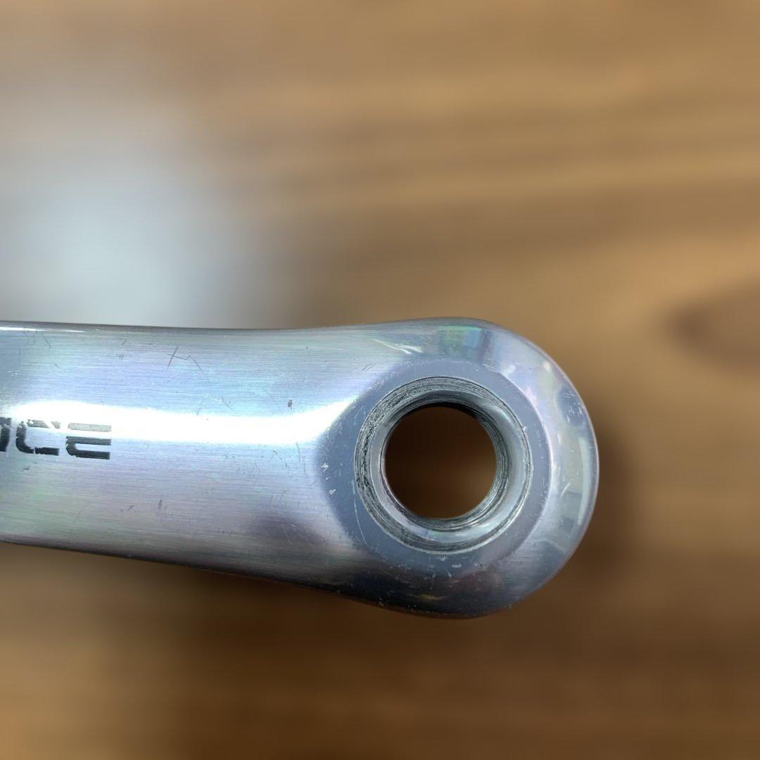 DURA-ACE クランクアーム シルバー　167.5mm
