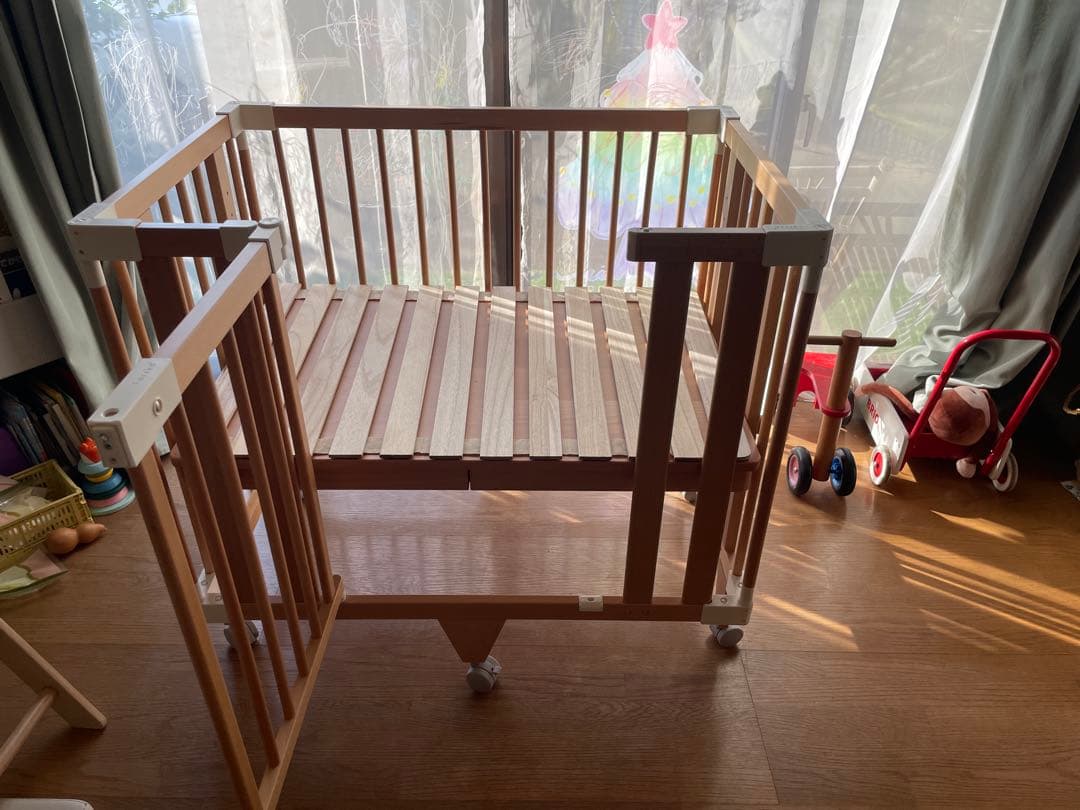 farska クリエイティブコット ベビーベッド 美品・元箱あり／直接引取歓迎