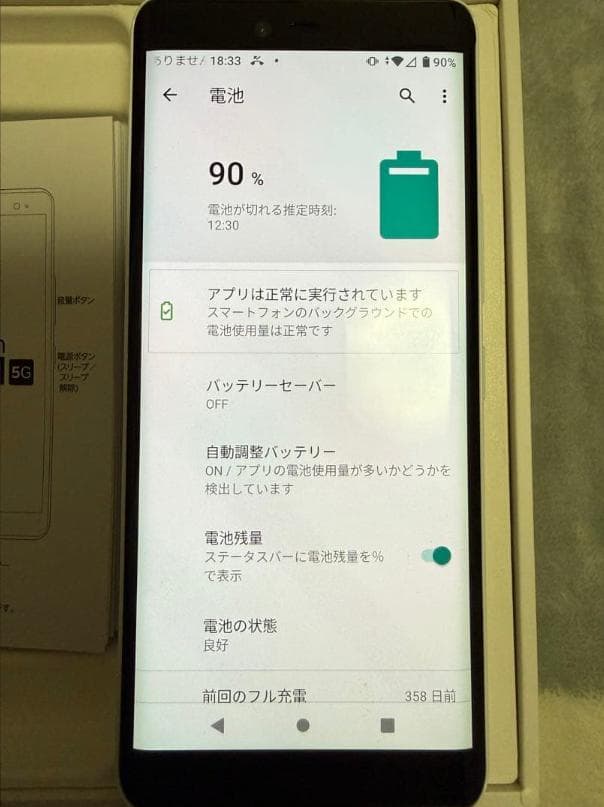 Rakuten Hand 5G P780 ホワイト