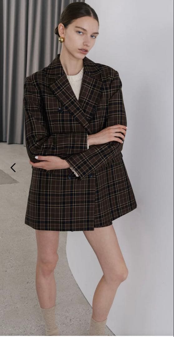 THE TOE Buckingham Jacket ブラウンS