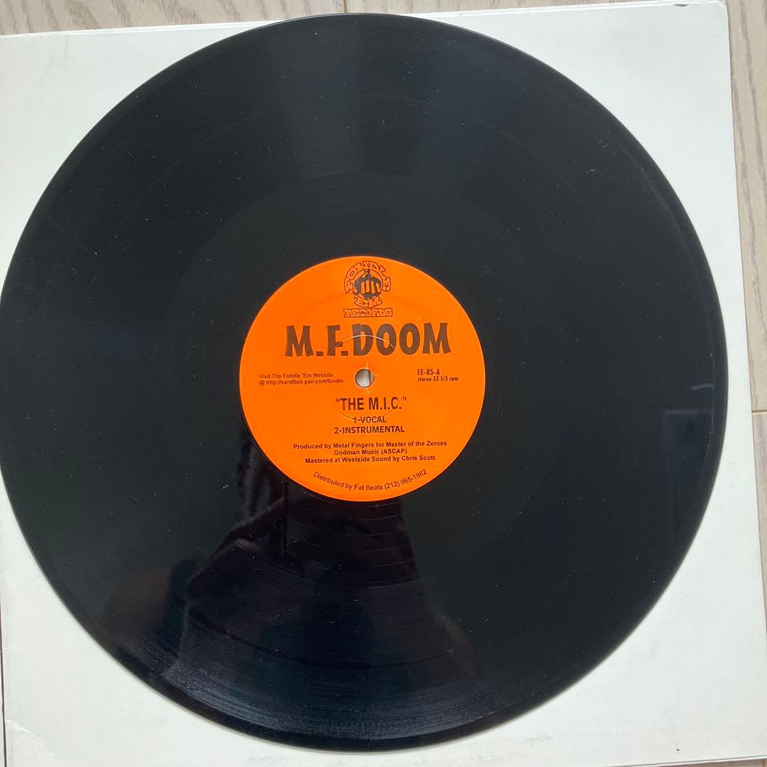 M.F. DOOM 12インチDead Bent / THE M.I.C.
