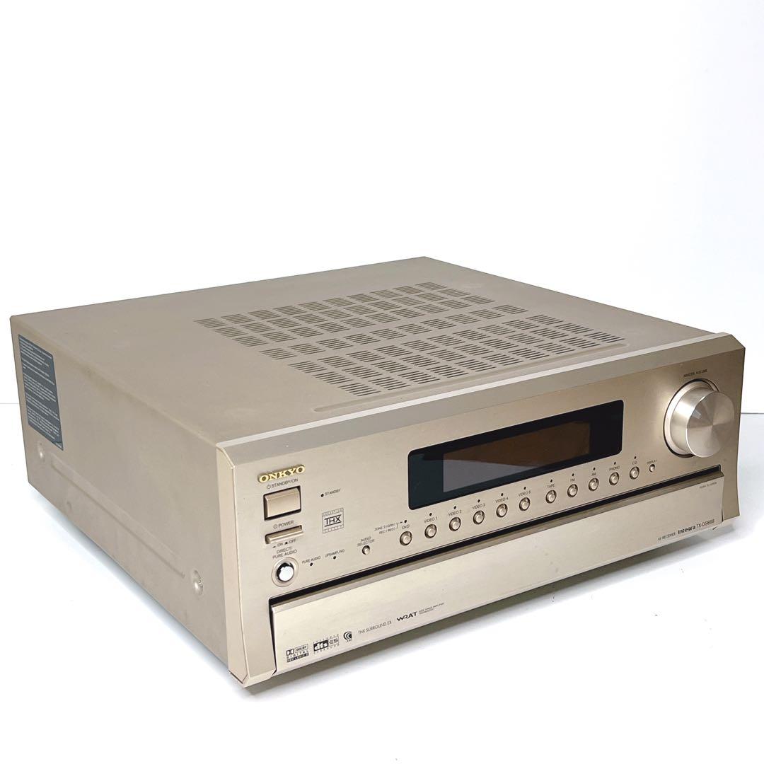 【美品】ONKYO TX-DS898 AVアンプ リモコン付き　ゴールド