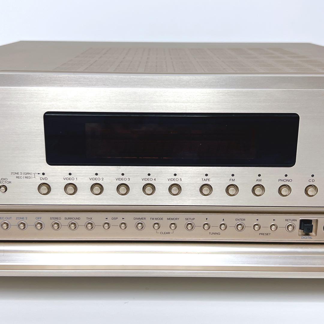 【美品】ONKYO TX-DS898 AVアンプ リモコン付き　ゴールド