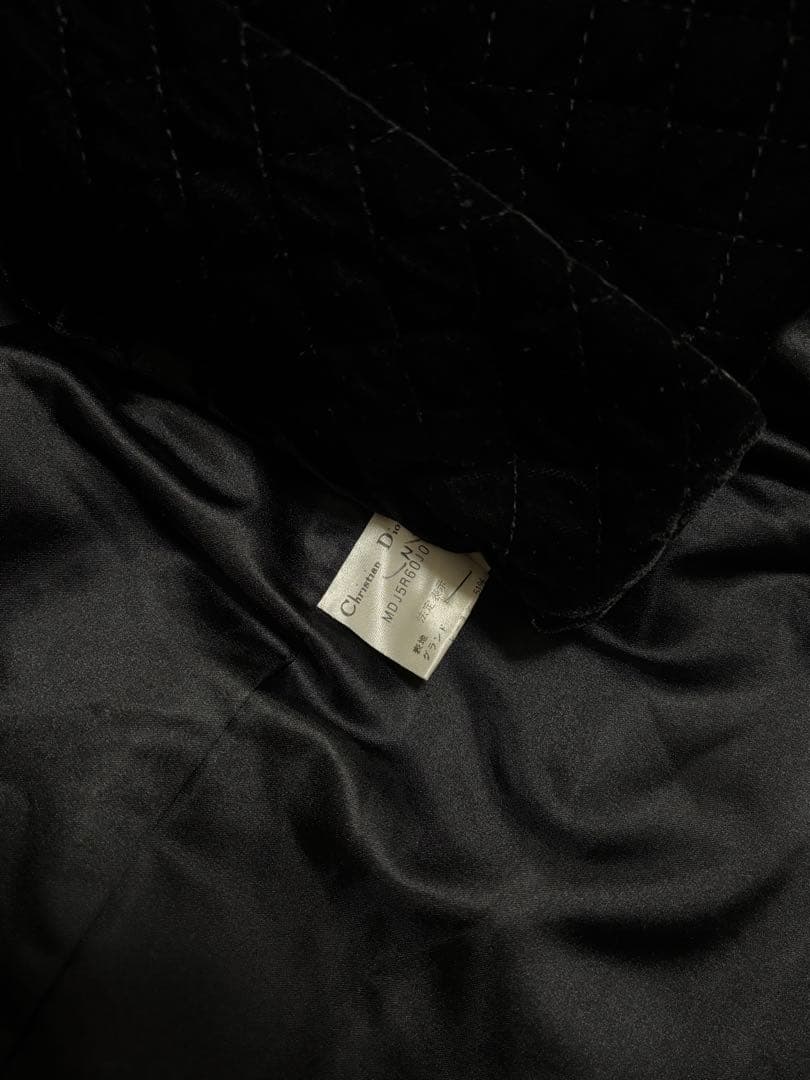 sjy　Christian Diorベルベット コート ジャケット