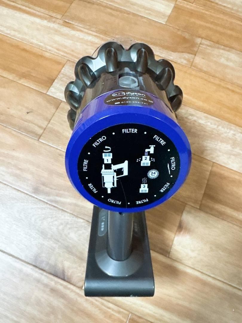 【分解洗浄済】278-ダイソン dyson v10 sv12 掃除機 作動品