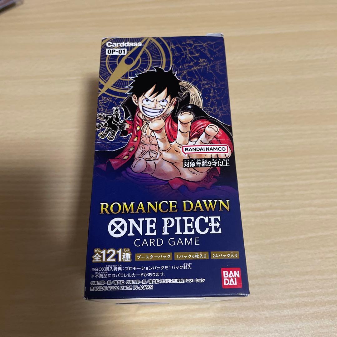 ROMANCE DAWN ONE PIECE CARD GAME 未開封
