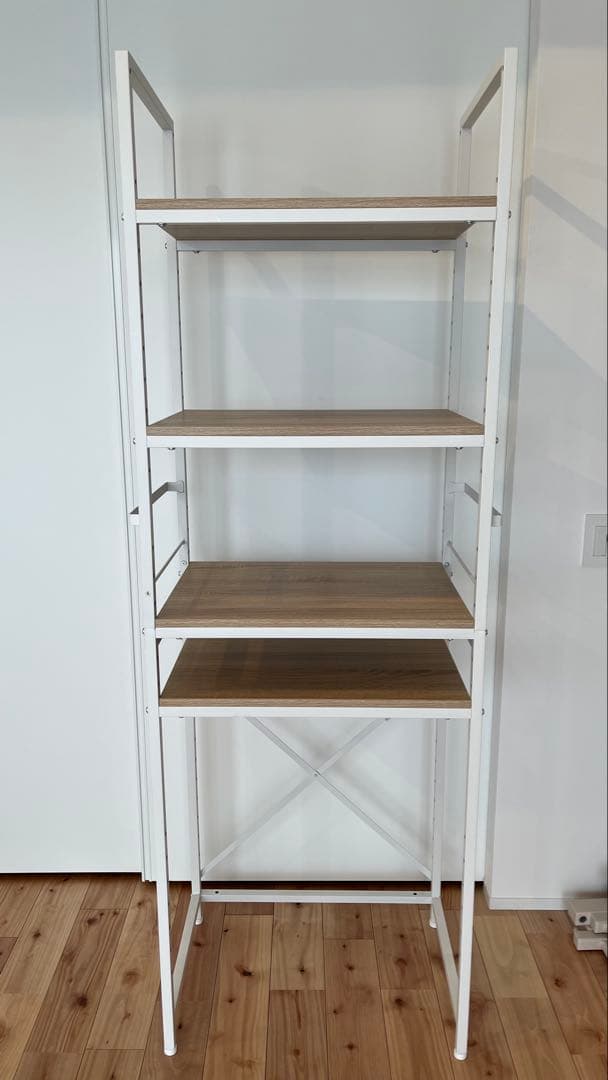 【LOWYA】キッチンラック（ゴミ箱上収納ラック）