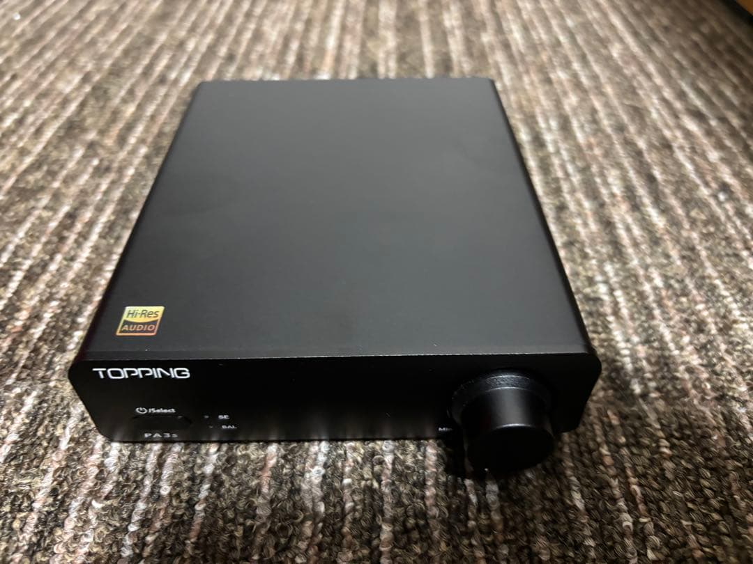 【完品】Topping PA3s TRSケーブル付き