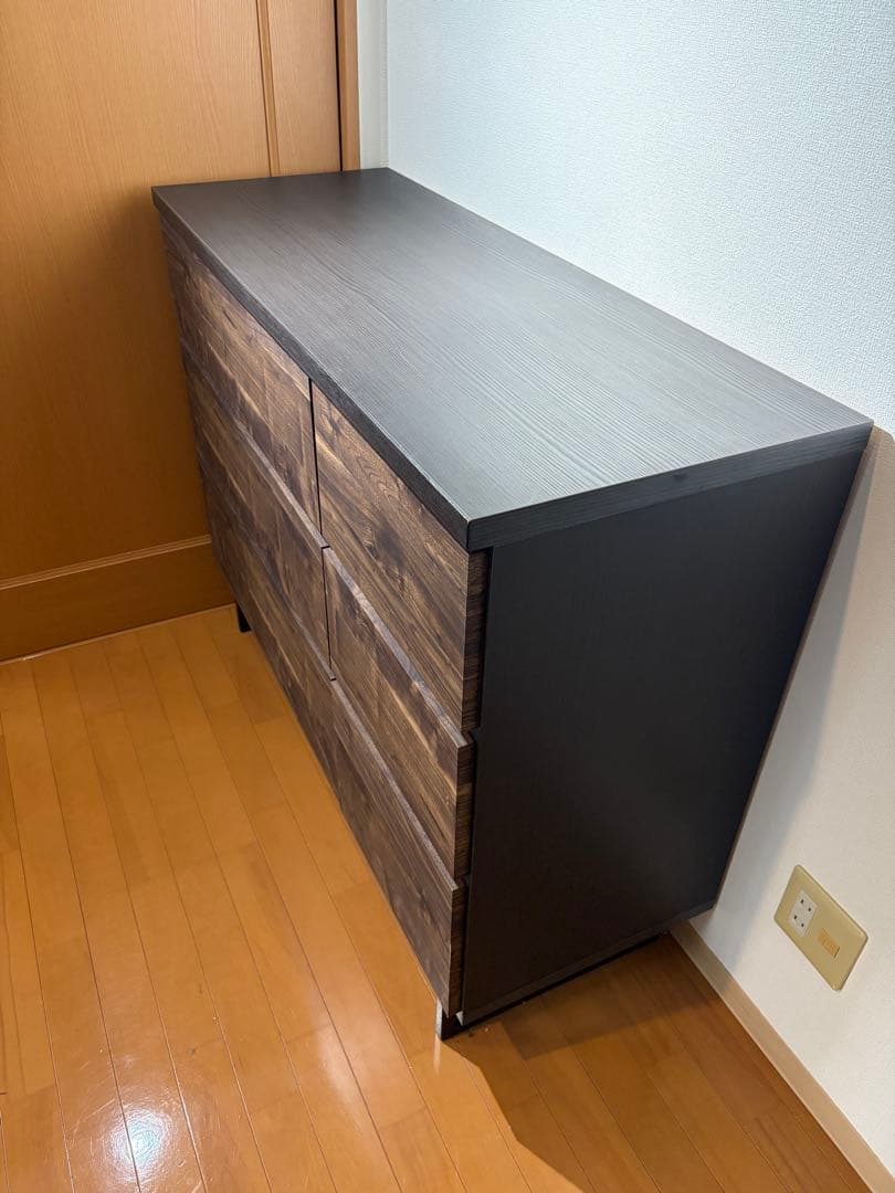 チェスト ローチェスト たんす 3段 幅120