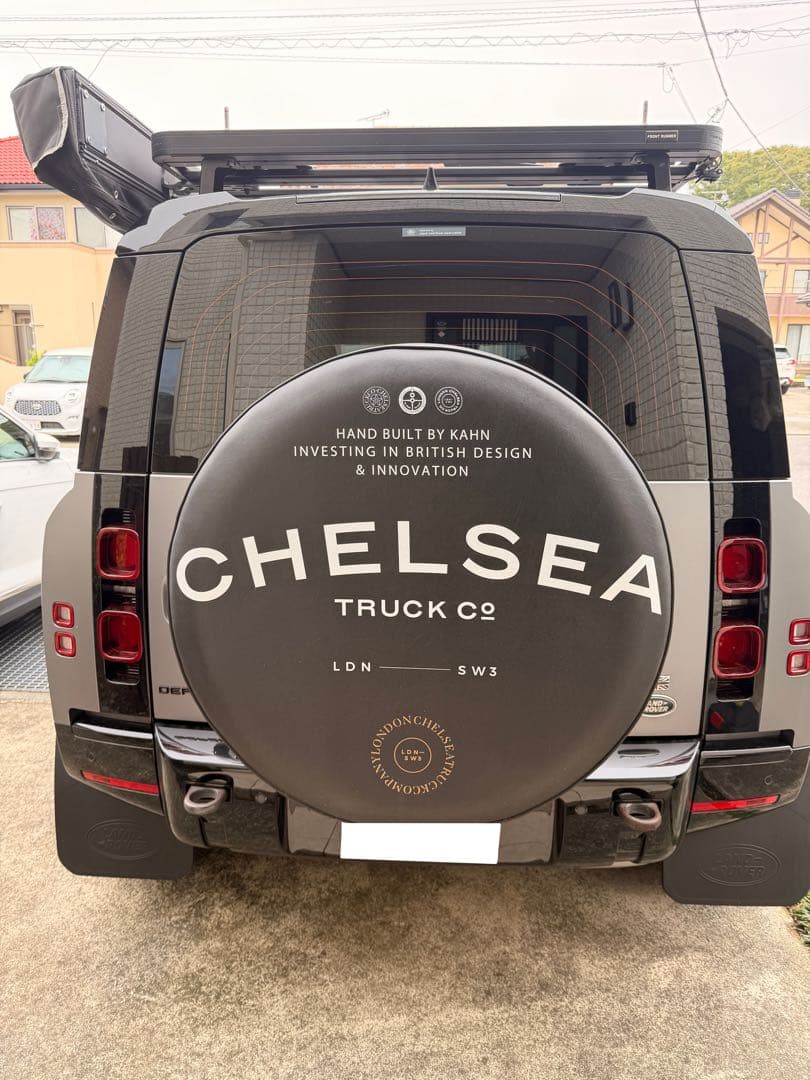 s*n様 ディフェンダー　チェルシーソフトカバー　リアタイヤカバー　中古