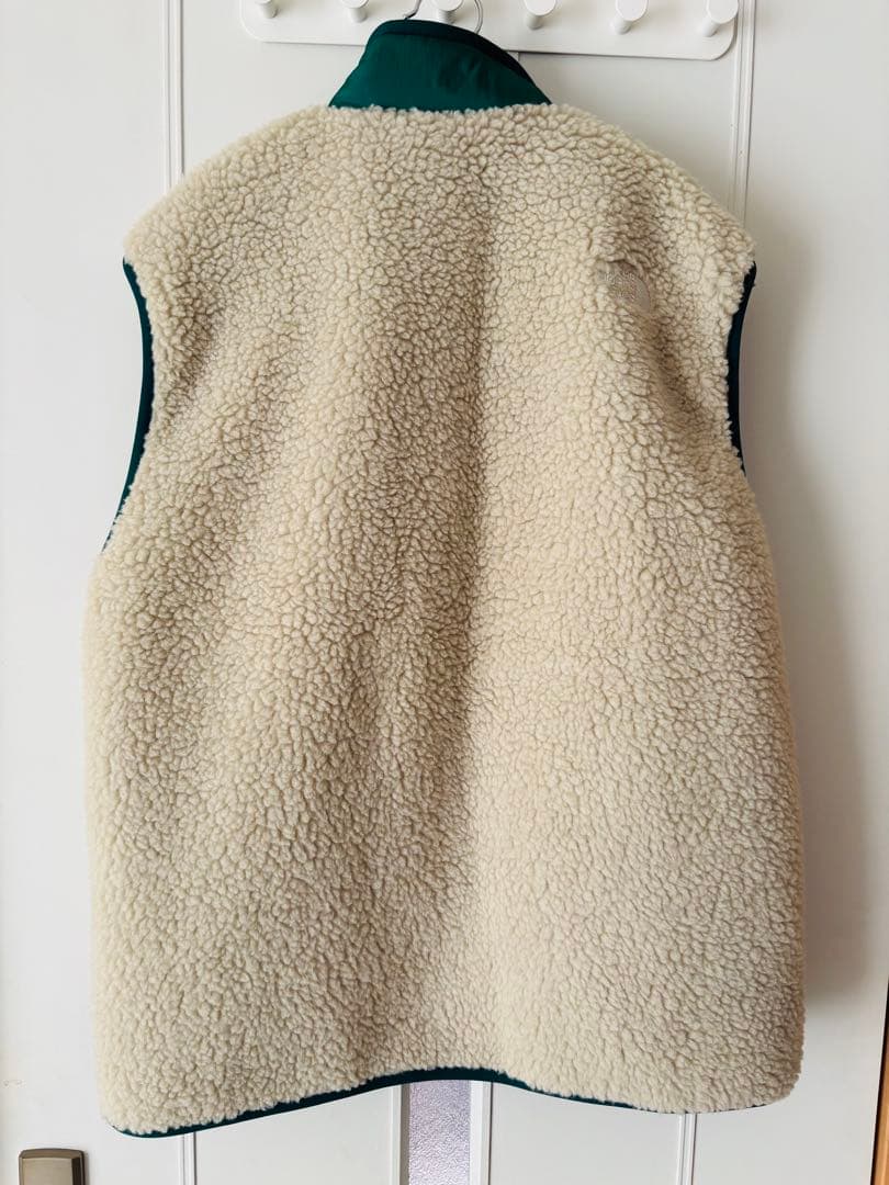 新品　ザノースフェイス リバーシブルベスト OG NP72431 グリーン　M