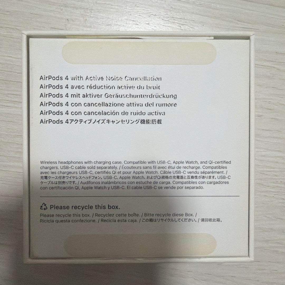 AirPods4 （ANC搭載）ケース+右耳