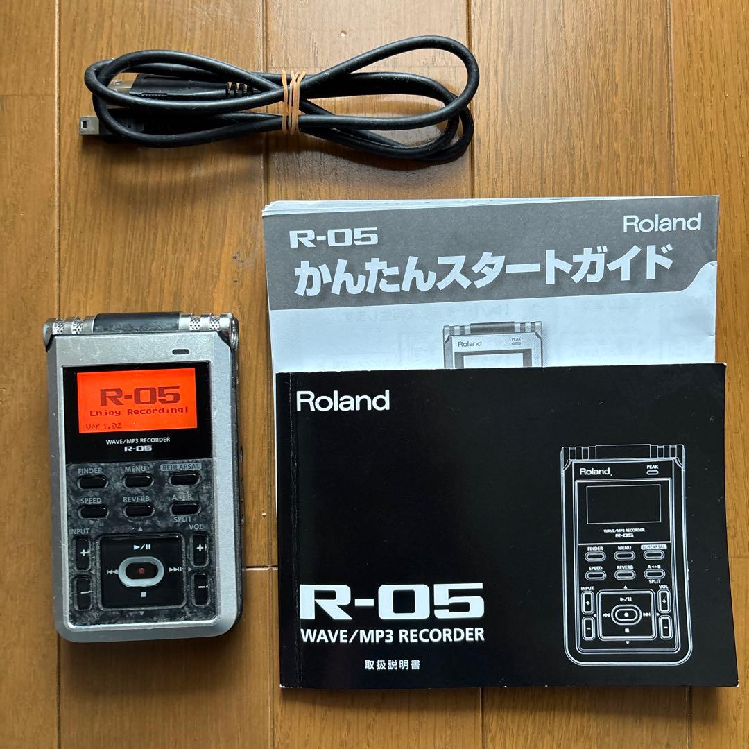 ★Roland WAVE/MP3レコーダー、録音機 r-05