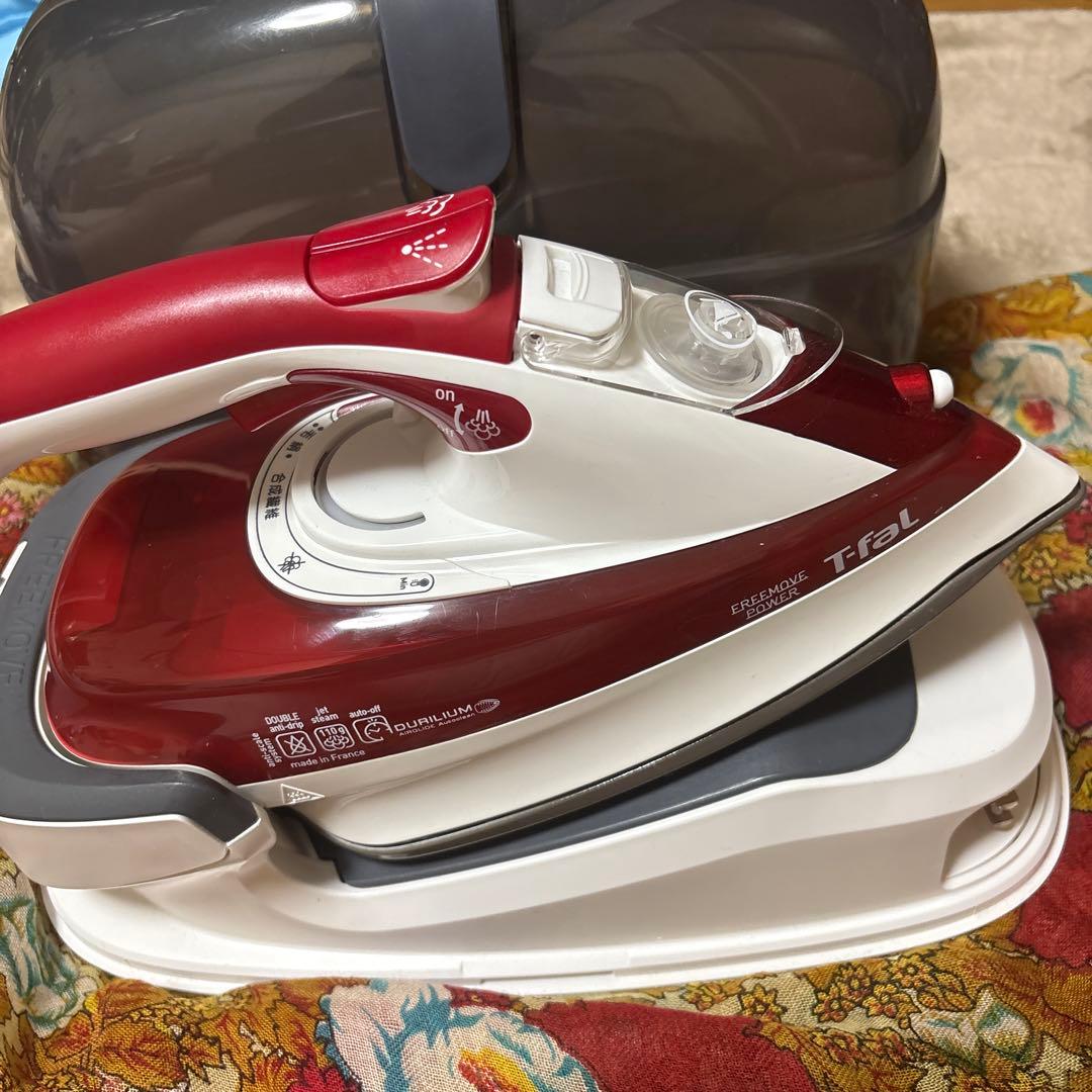 ティファール スチームアイロン フリームーブ パワーコードレス オートクリーン