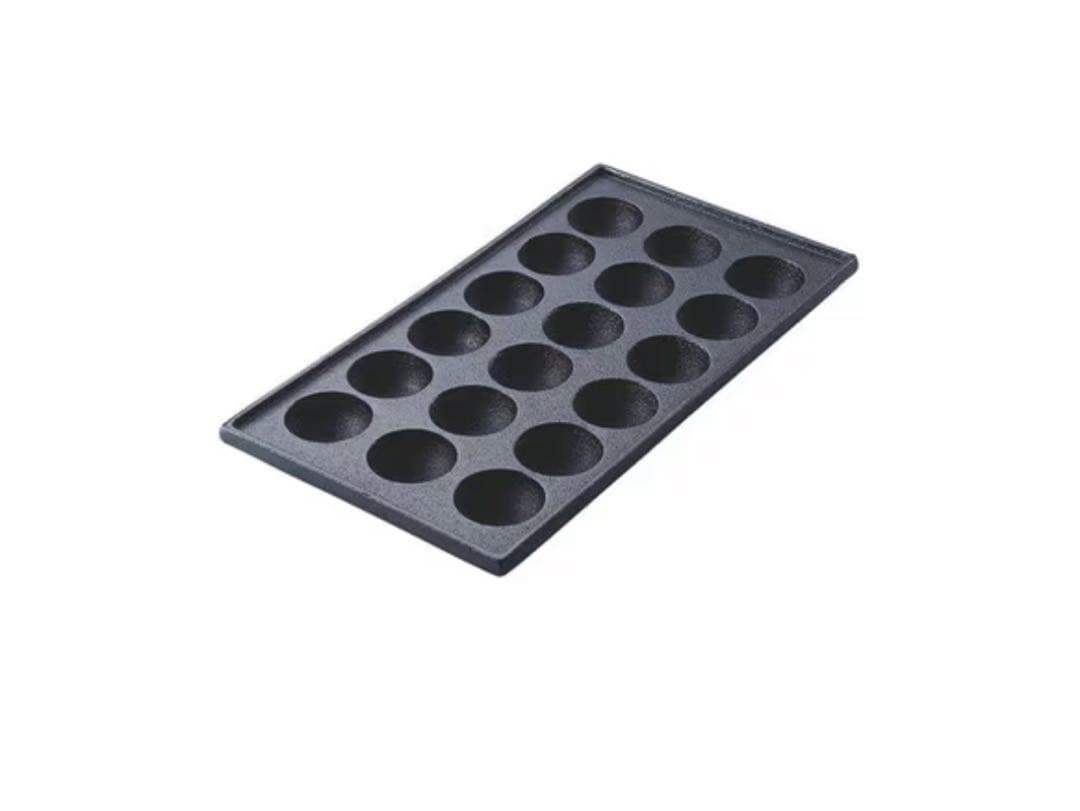 鋳鉄製 18穴 たこ焼きプレート　下野金属