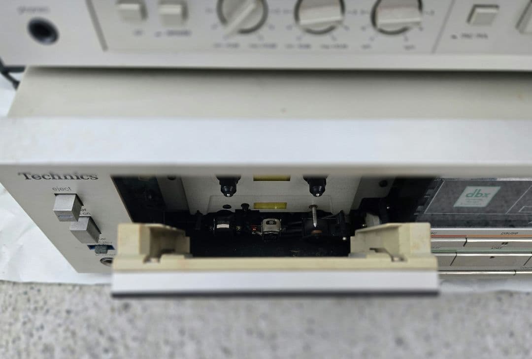 Technics　レア3点セット　ラジオ・ アンプ・ カセットテープ