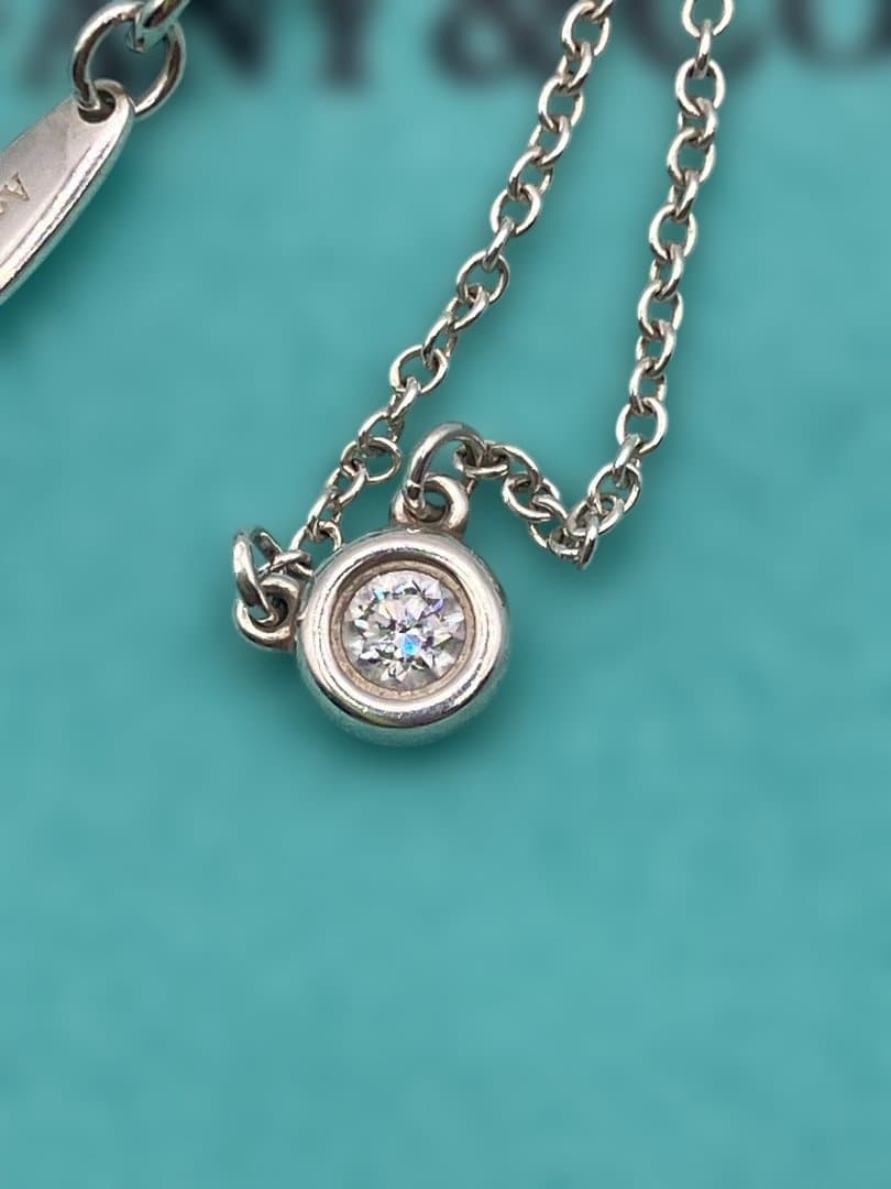 ティファニー バイザヤード ダイヤ ネックレス シルバー