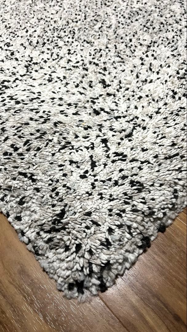 IKEA VINDUM ヴィンドゥム シャギーラグ, ホワイト