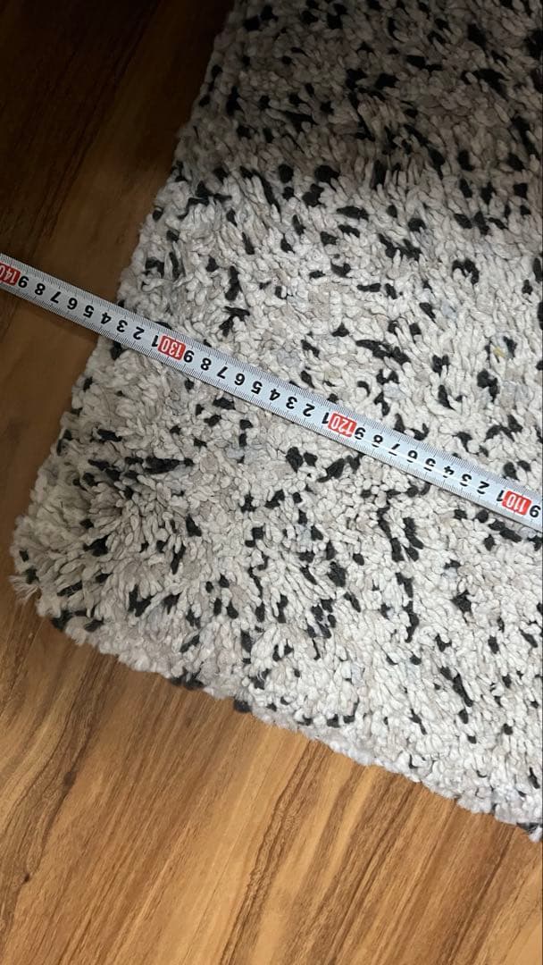 IKEA VINDUM ヴィンドゥム シャギーラグ, ホワイト