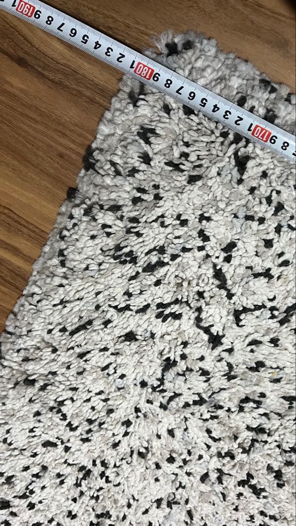 IKEA VINDUM ヴィンドゥム シャギーラグ, ホワイト