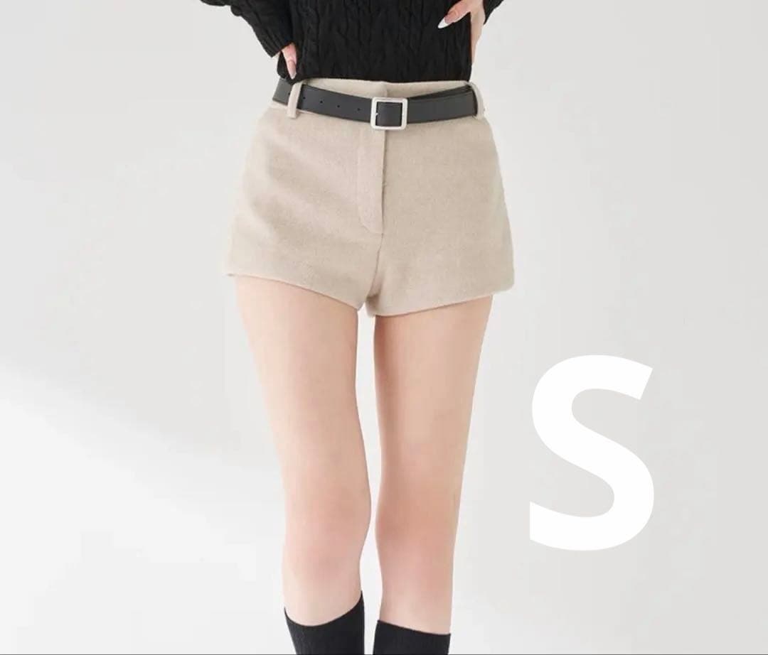 darich ダーリッチ メルトンミドルショートパンツ ベージュ