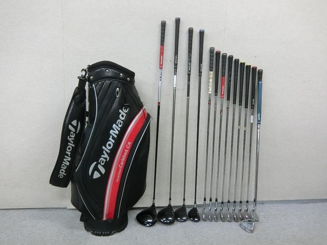 b666 初心者歓迎 テーラーメイド 等メンズゴルフ１４本セット※Ｄｒ２本入り