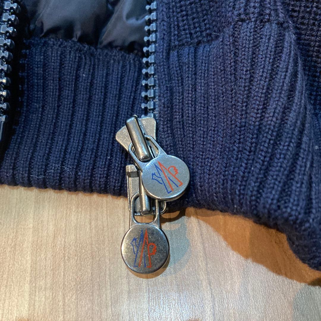 モンクレール MONCLER ニット　ダウンベスト