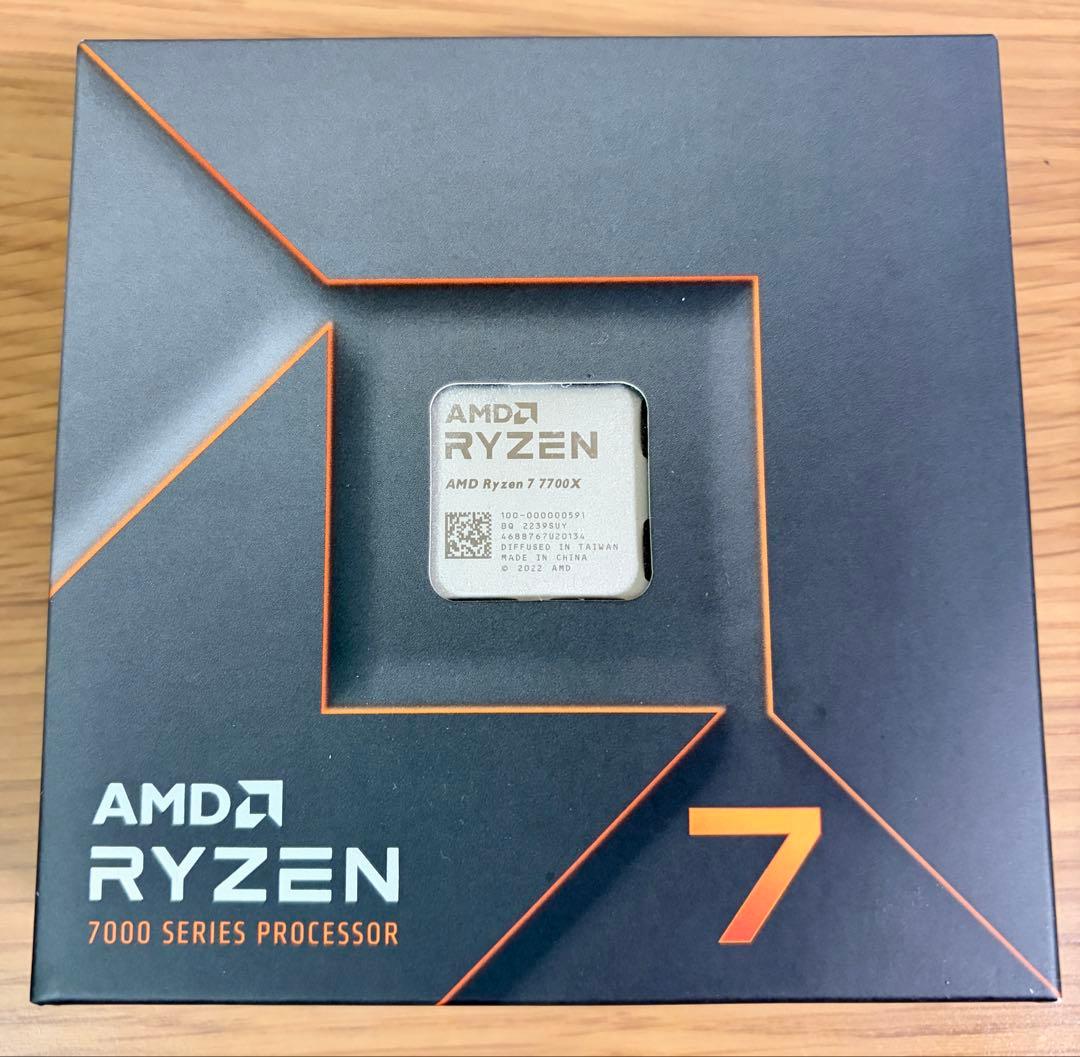 AMD Ryzen 7 7700X 7000シリーズ CPU